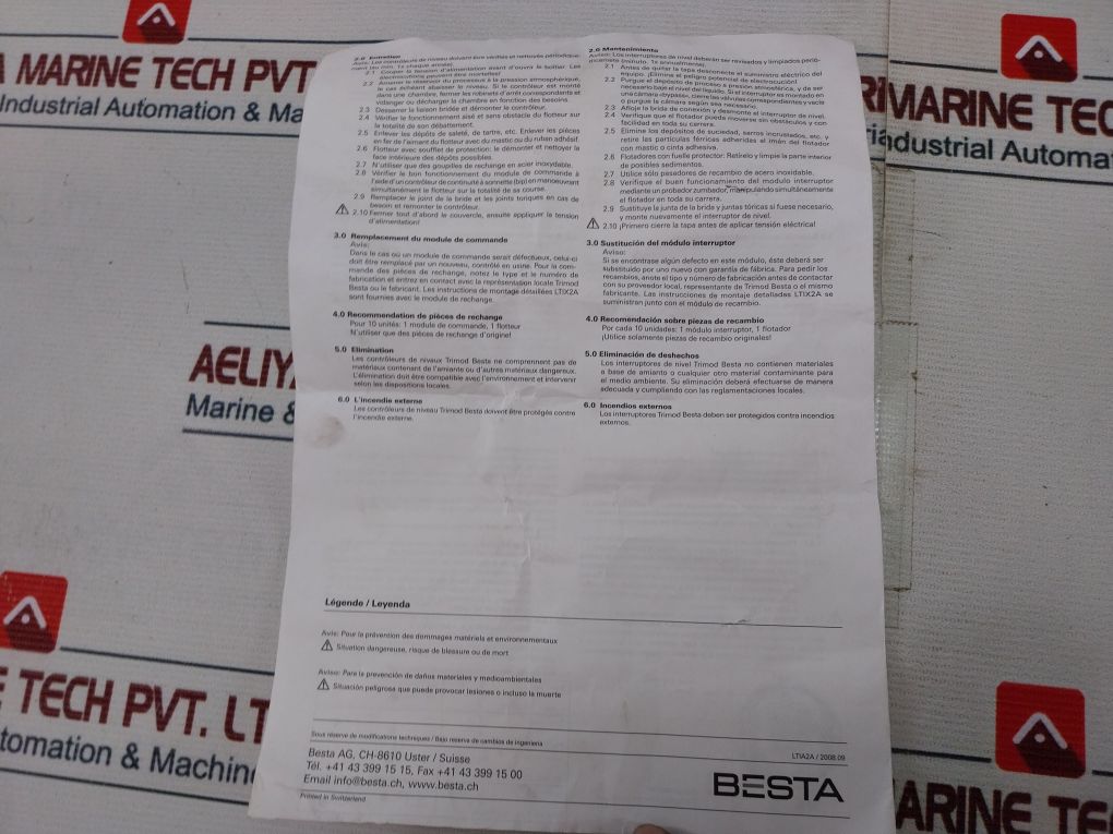 Ksr-kuebler 1.0 Mpa Magnetic Float Switches