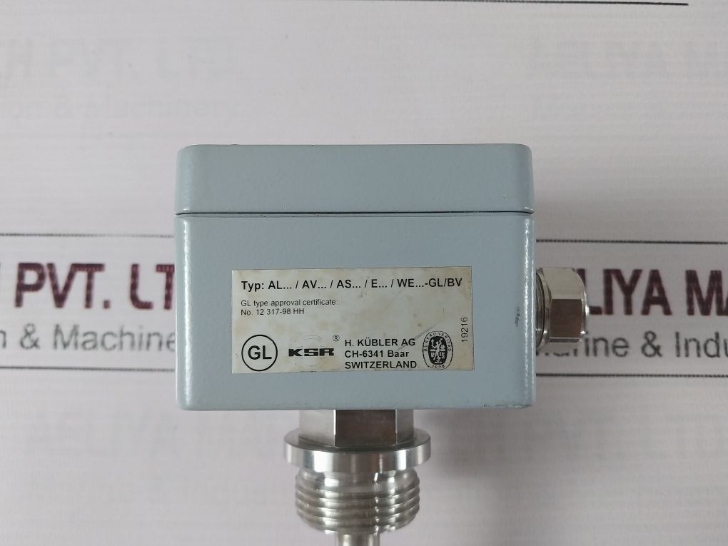 Heinrich Kubler Ksr Kp-51366/1 Solenoid Float Switch 230V 0.5A