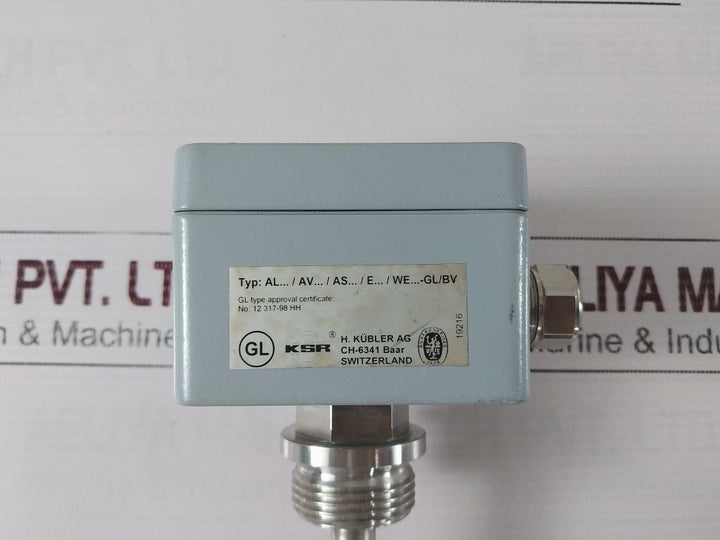 Heinrich Kubler Ksr Kp-51366/1 Solenoid Float Switch 230V 0.5A