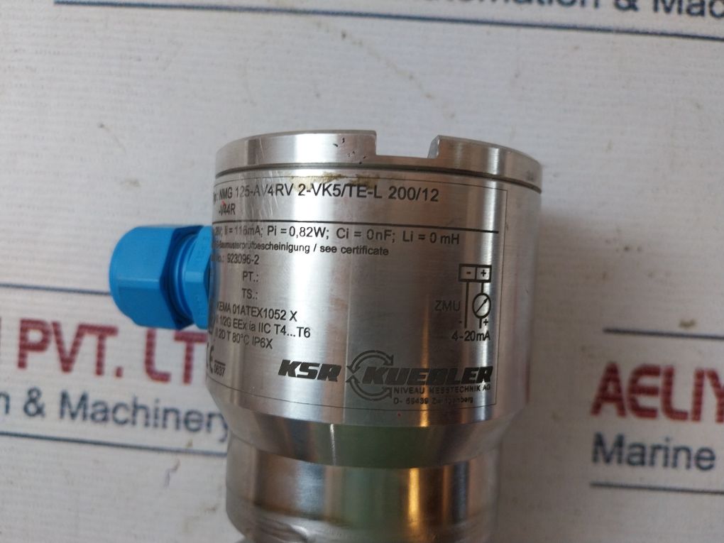 Ksr Kuebler Nmg 125-av4Rv 2-vk5/Te-l 200/12-v44R Level Sensor