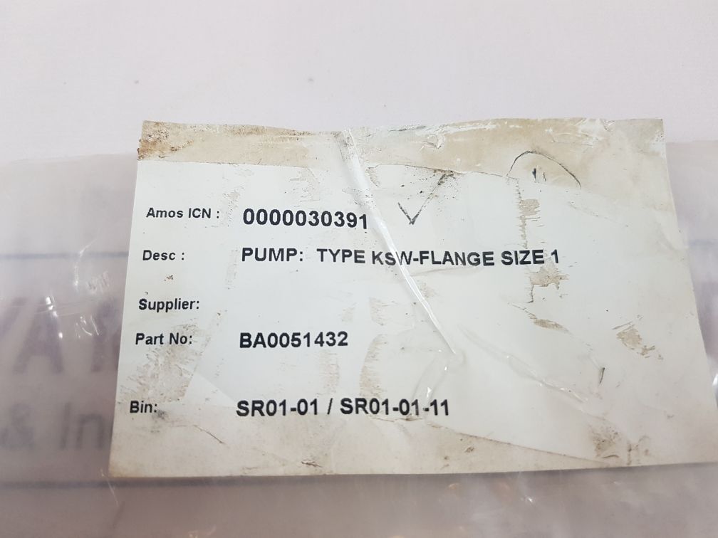 Ksw-flang Lubrication Pump 80270-3
