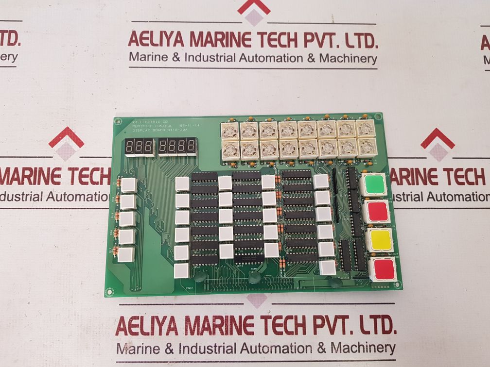 Kt Electric 9410-20A Control Display Board