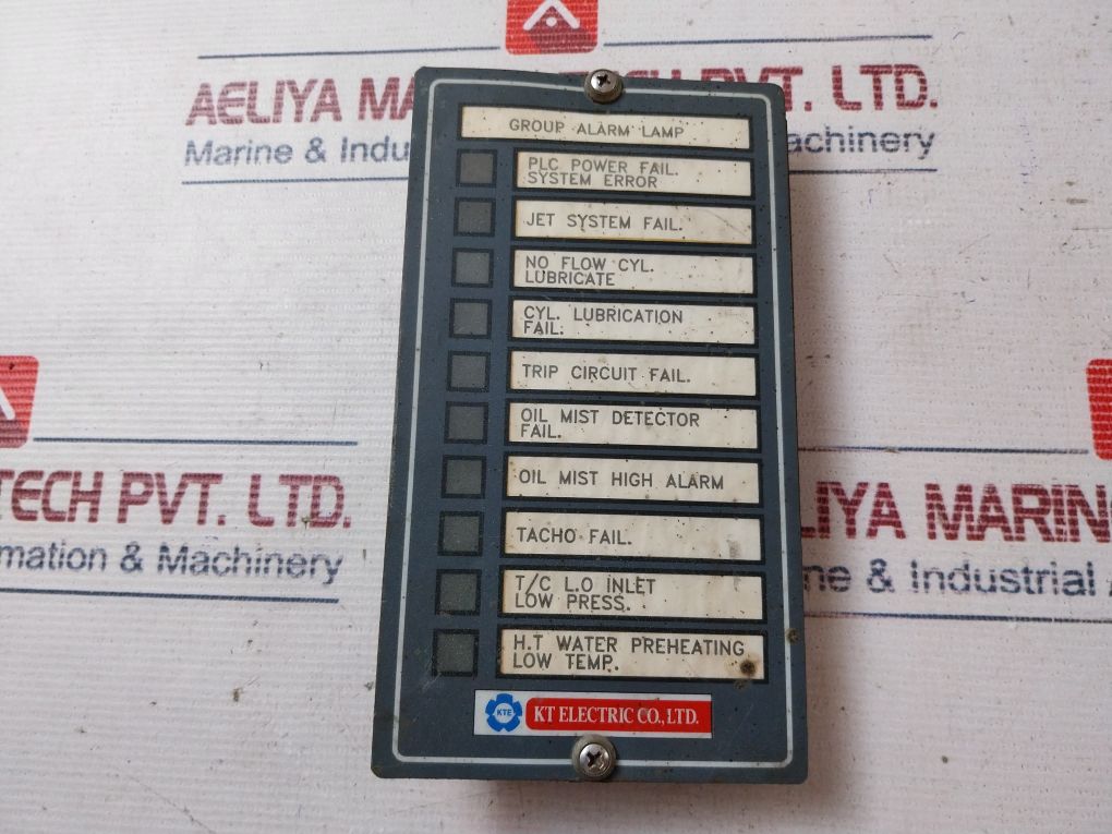 Kt Electric Kt-gsl-10 Group Alarm Lamp Panel