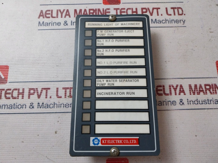 Kt Electric Kt-gsl-10 Running Light Of Machinery Panel