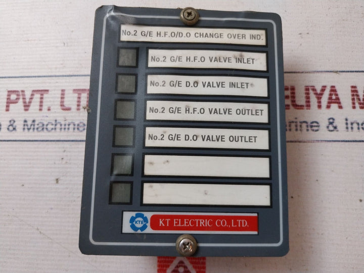 Kt Electric Kt-gsl-6 Indication Panel