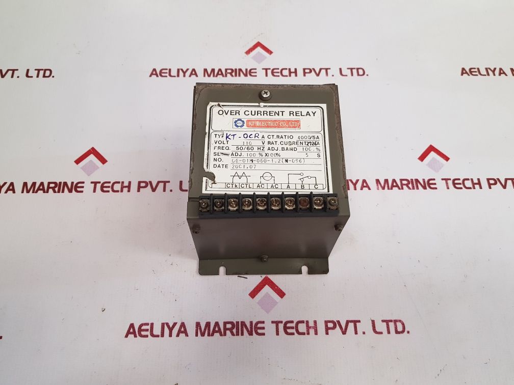 Kt Electric Kt-ocr Over Current Relay