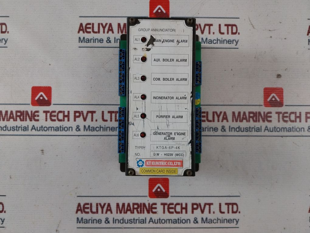 Kt Electric Ktga-6P-4K Group Annunciator 
