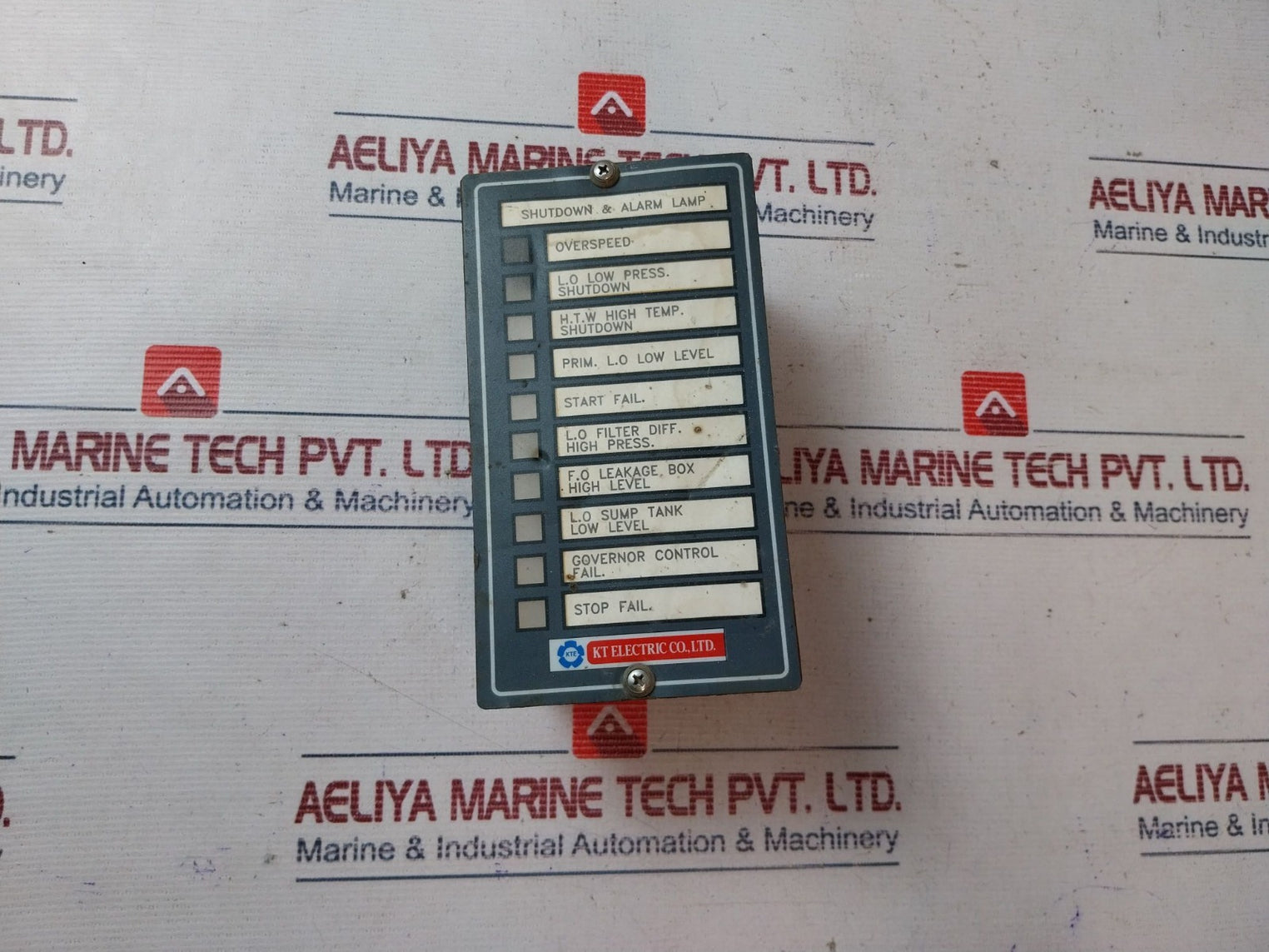 Kt Electric Ktms-20-10 Shutdown & Alarm Lamp