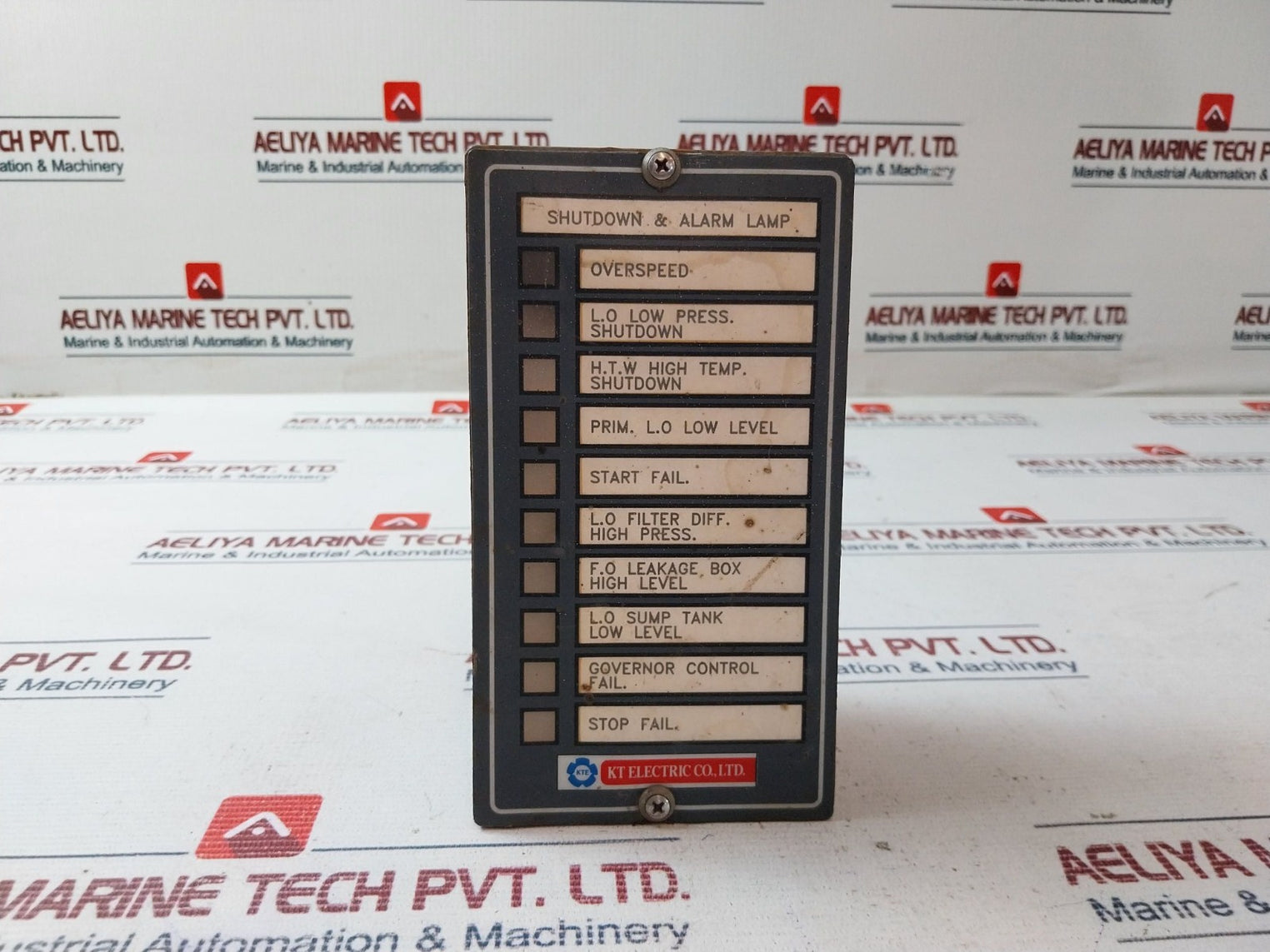 Kt Electric Ktms-20-10 Shutdown & Alarm Lamp