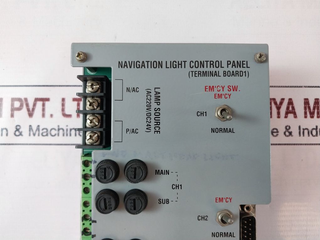 Kt Electric Terminal Board 1 Navigation Light Control Panel Ac220V/Dc24V