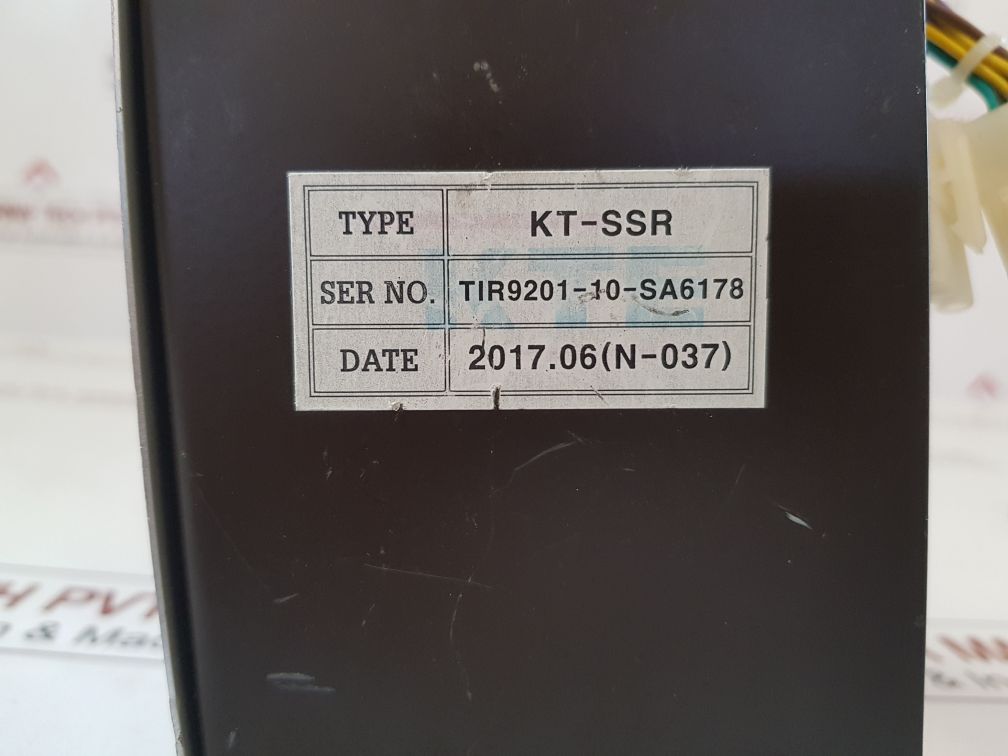 Kte Kt-ssr Starter By Solid State Relay
