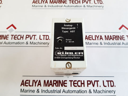 Kubler Ast Analog Control Unit 4-20 Ma