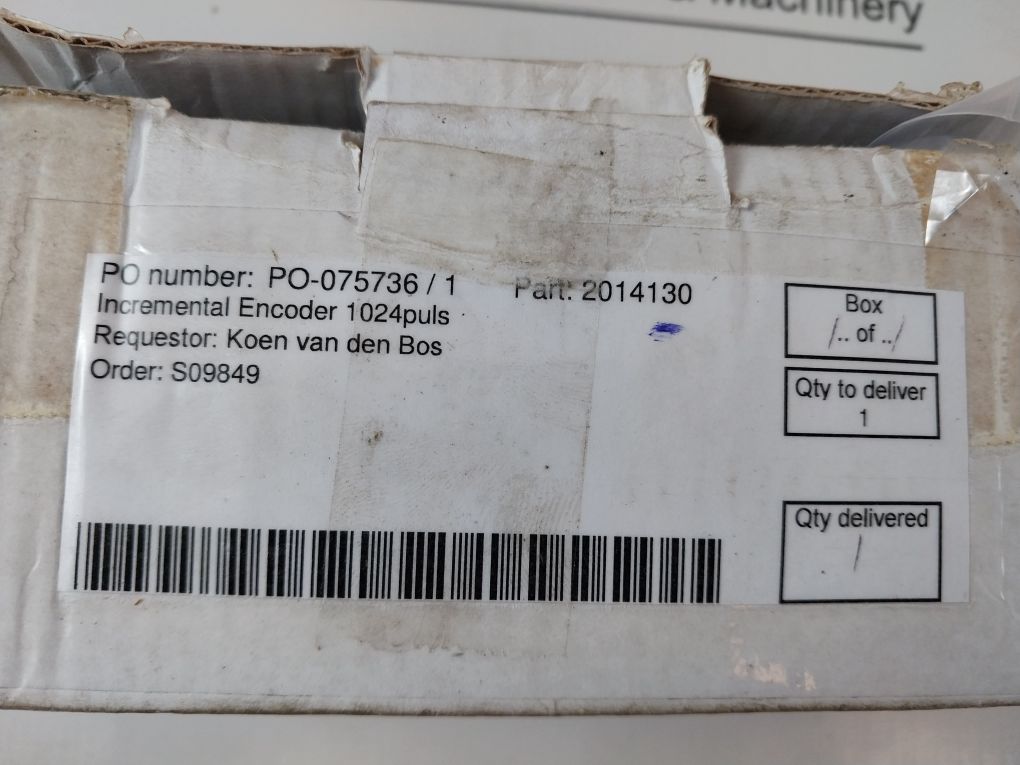 Kubler T8.3720.5331.1024 Incremental Encoder Free Shipping By Express