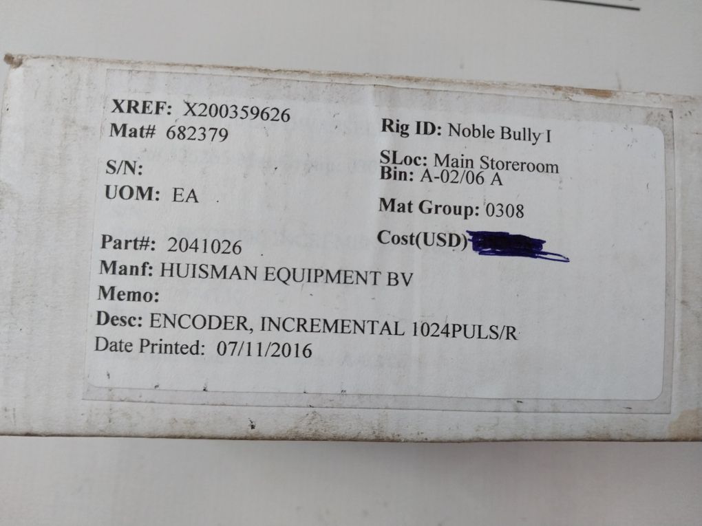 Kubler T8.3720.5331.1024 Incremental Encoder Free Shipping By Express