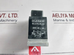 Kuhnke 60.075.05.60 Solenoid Valve 220V Ac/6A