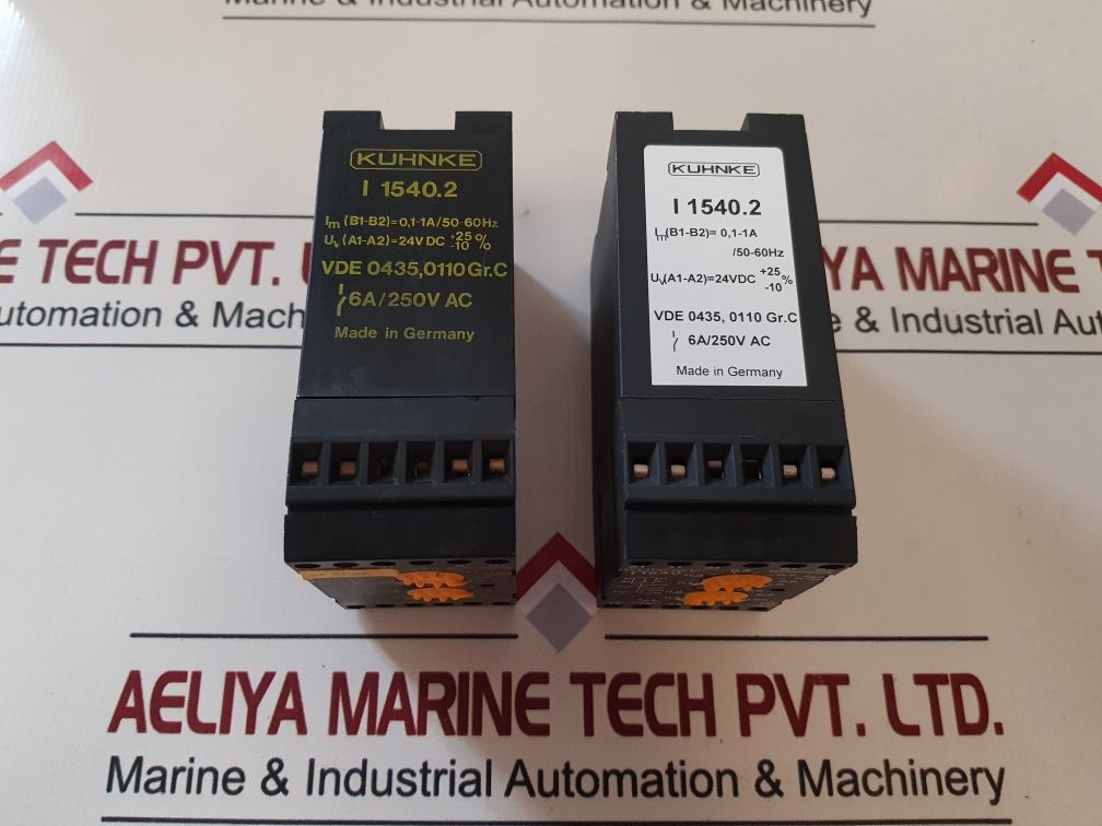 Kuhnke I 1540.2 Current Monitoring Relay 24V Dc