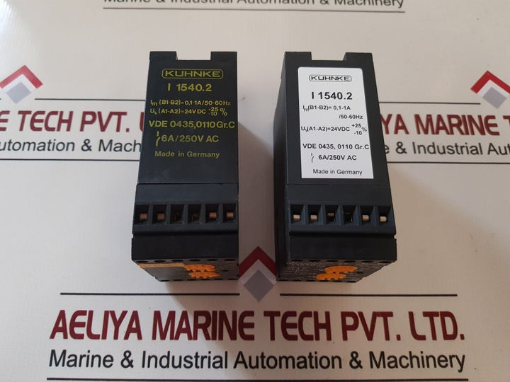 Kuhnke I 1540.2 Current Monitoring Relay 24V Dc