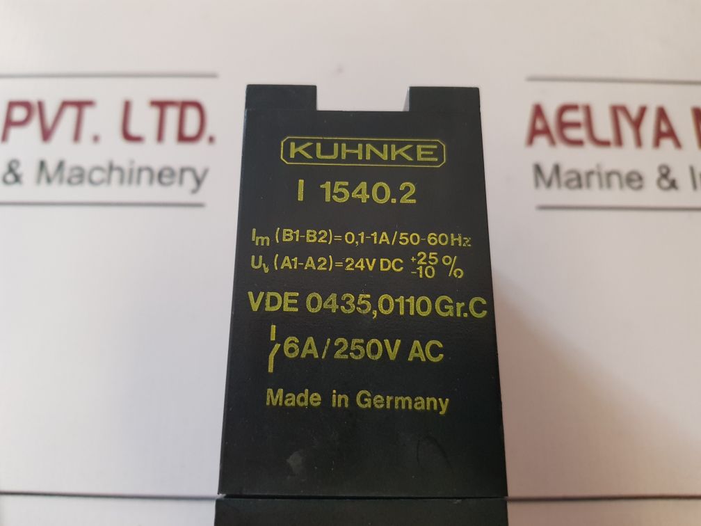 Kuhnke I 1540.2 Current Monitoring Relay 24V Dc