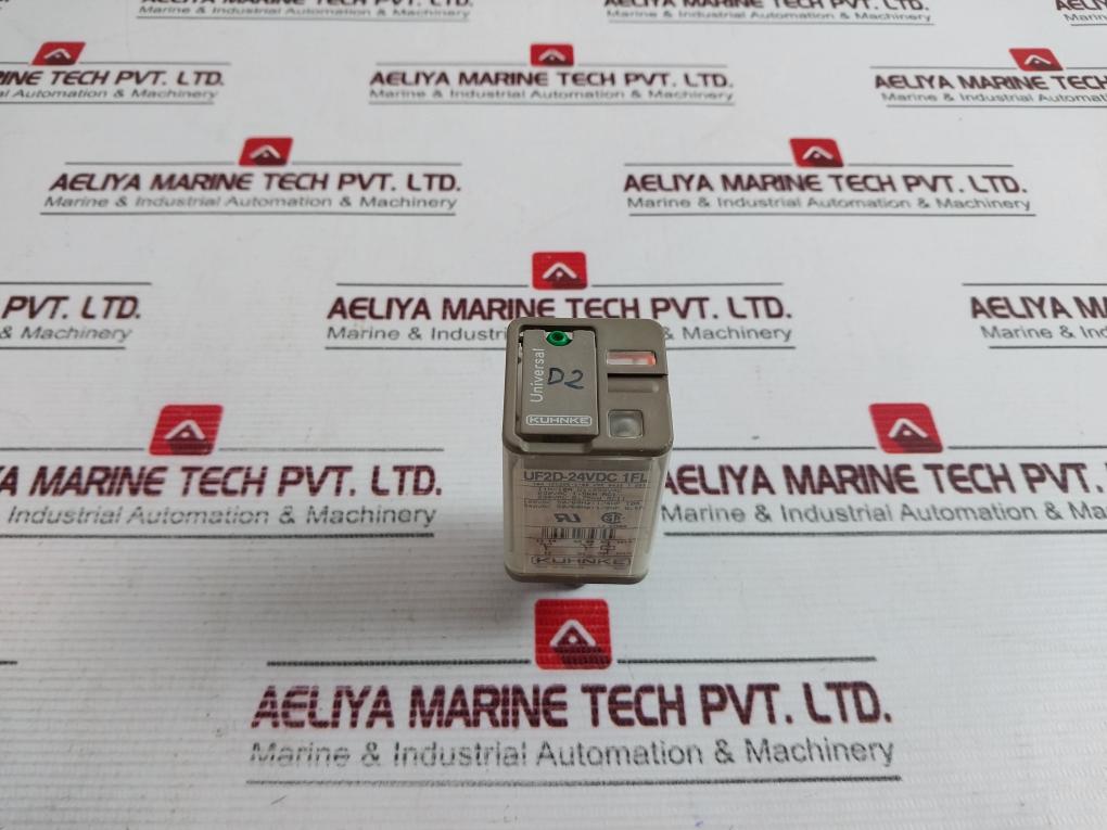 Kuhnke Uf2D-24Vdc 1Fl Power Relay 10A 250Vac 50/60Hz
