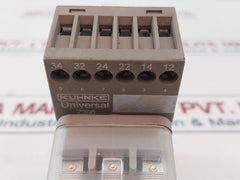 Kuhnke Uf3-230Vac N Relay W/Socket