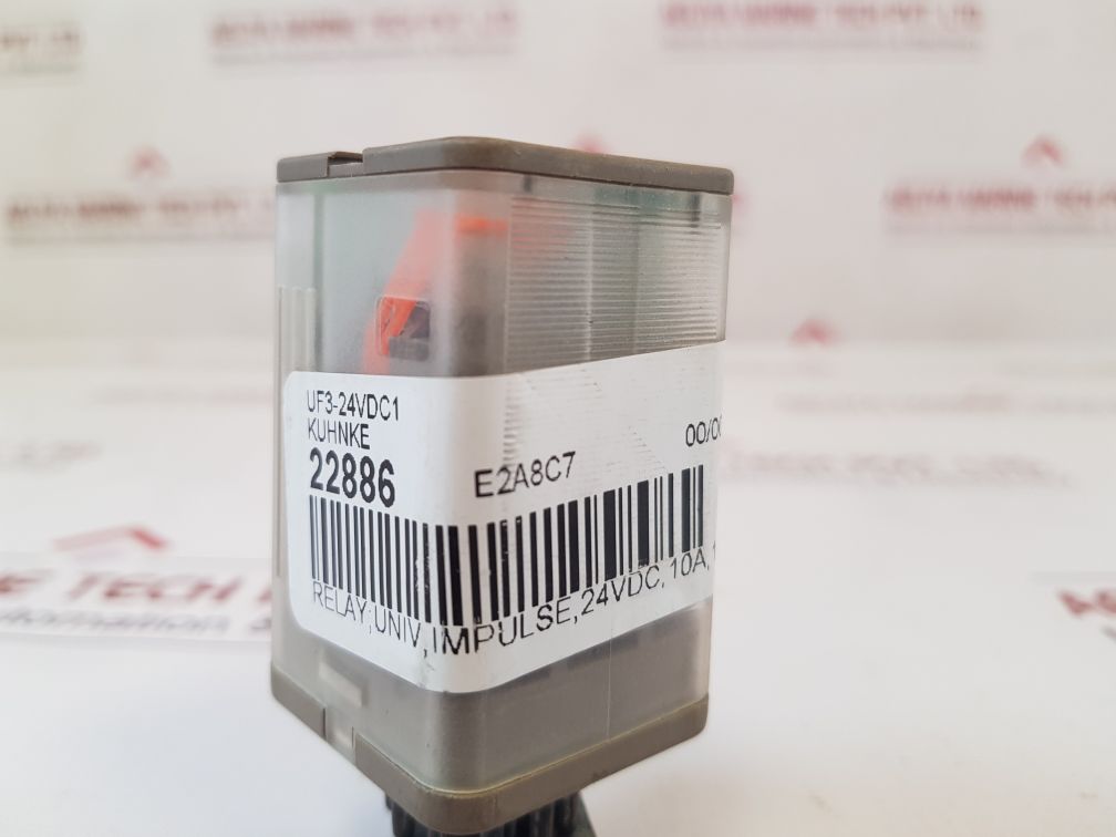 Kuhnke Uf3-24Vdc1Fl Relay WSocket 10A 250Vac