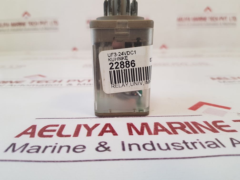 Kuhnke Uf3-24Vdc1L Relay 24 Vdc, 10A,11 Pin