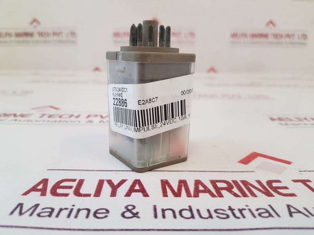 Kuhnke Uf3-24Vdc1L Relay 24 Vdc, 10A,11 Pin