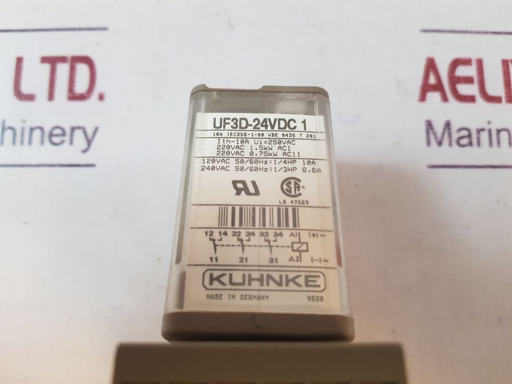 Kuhnke universal uf3d-24vdc1 reed relay