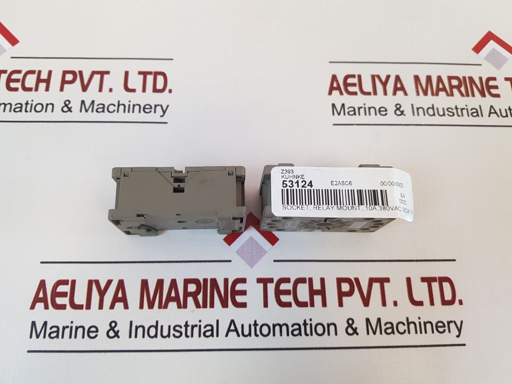 Kuhnke Z393 10A 380Vac Relay Mount Socket