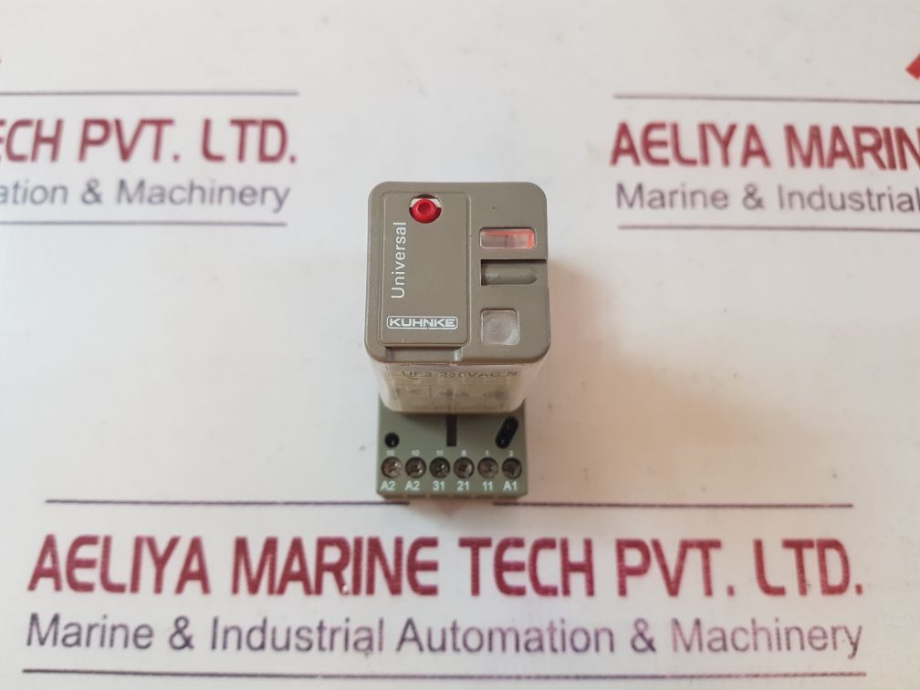Kuhnke Uf3-230Vac N Relay W/Socket
