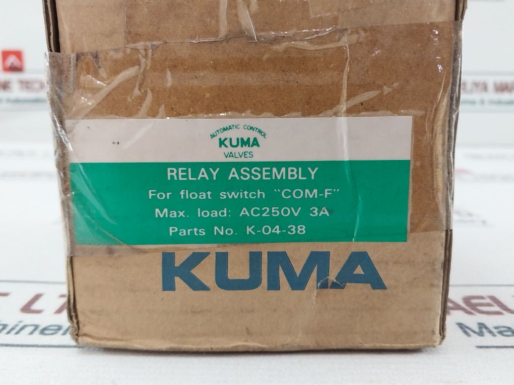 Kuma Valves K-04-38 Electrical Control Relay-unit