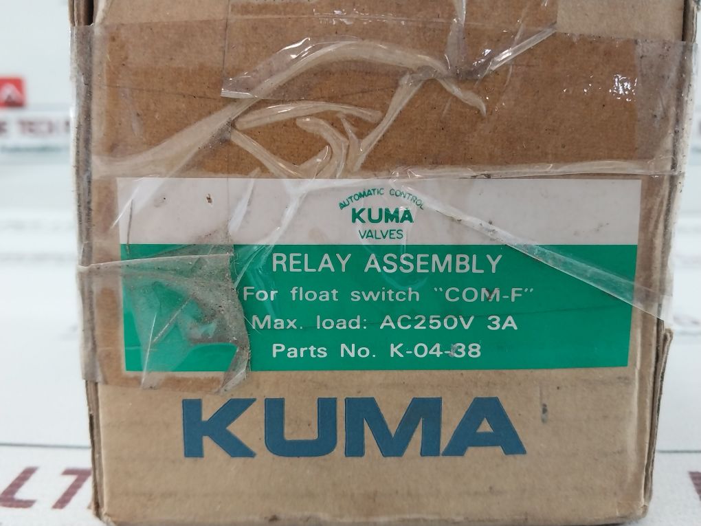 Kuma Valves K-04-38 Electrical Control Relay-unit