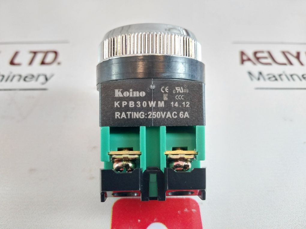 Kun Hung Kpb30Wm Pushbutton Switch 250Vac 6A