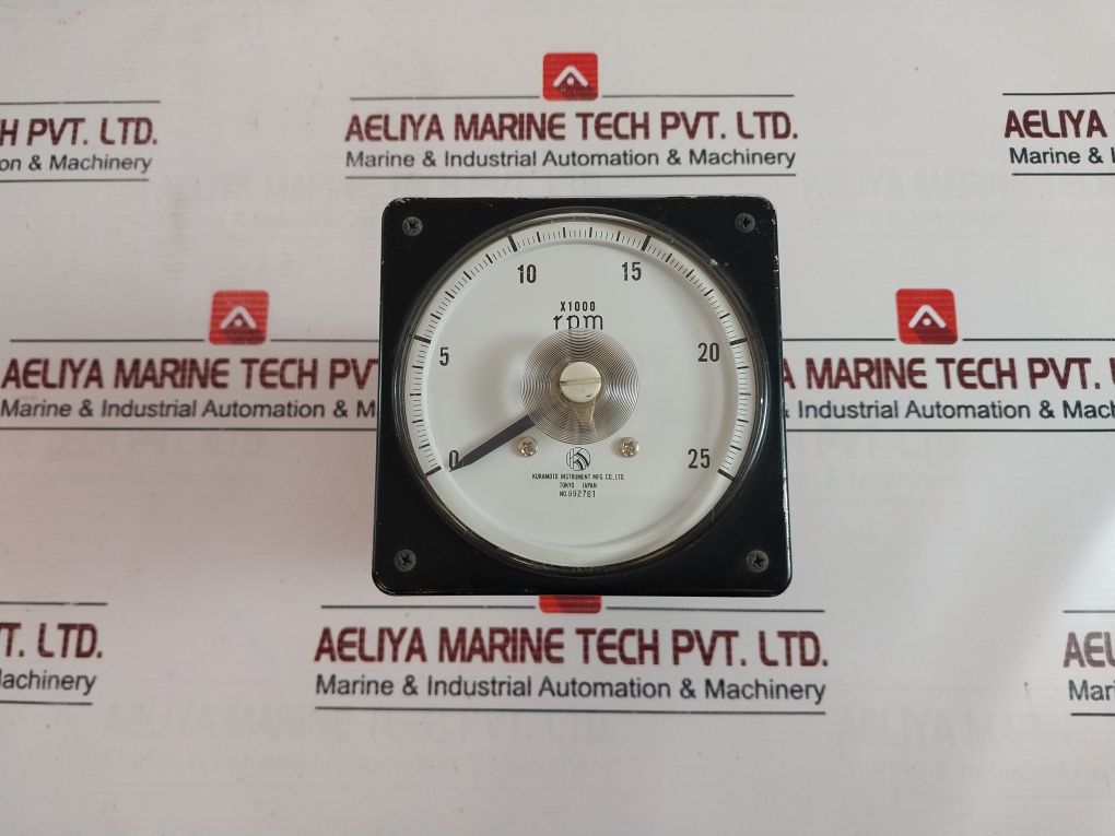 Kuramoto 0-25X1000 Rpm Meter