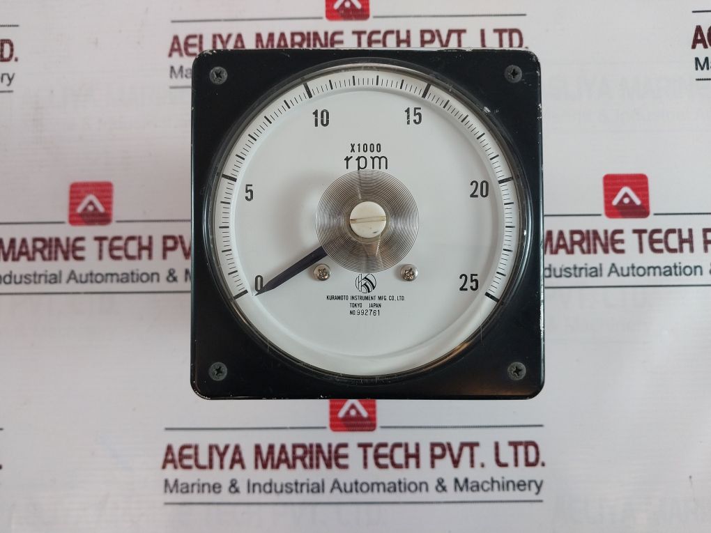 Kuramoto 0-25X1000 Rpm Meter