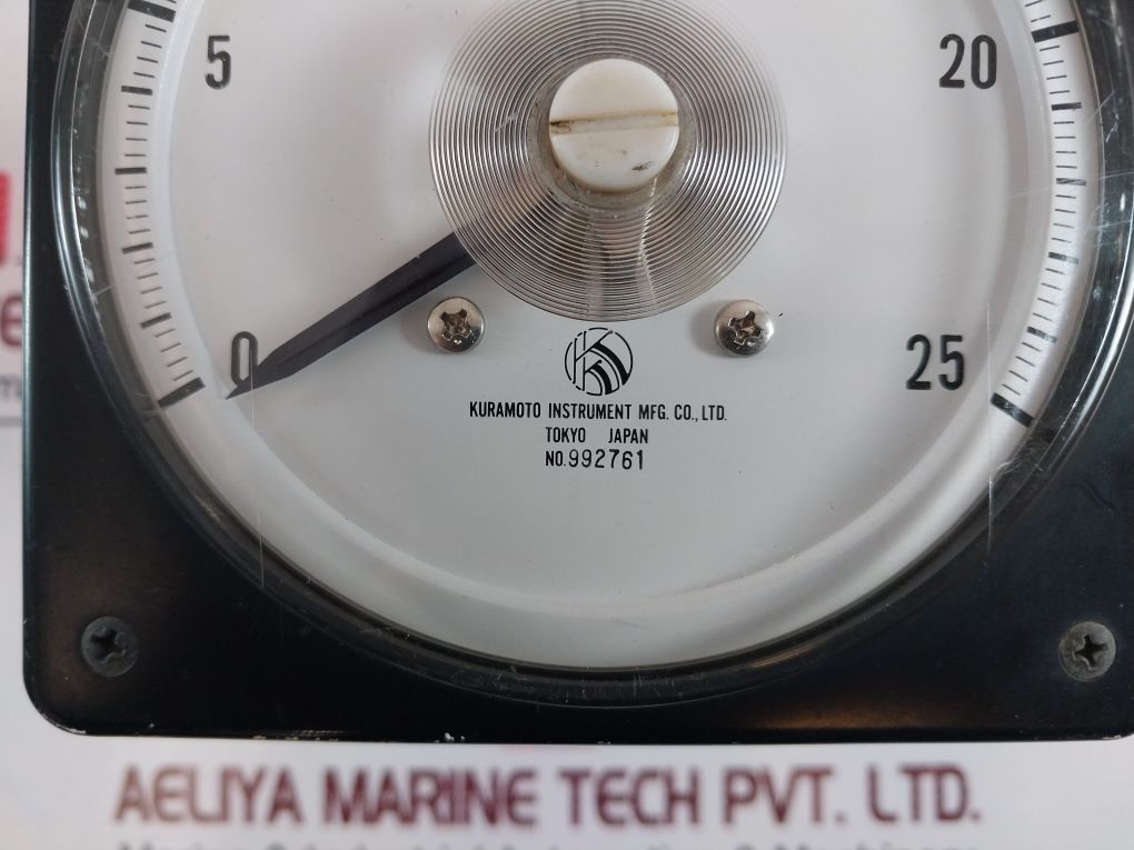 Kuramoto 0-25X1000 Rpm Meter