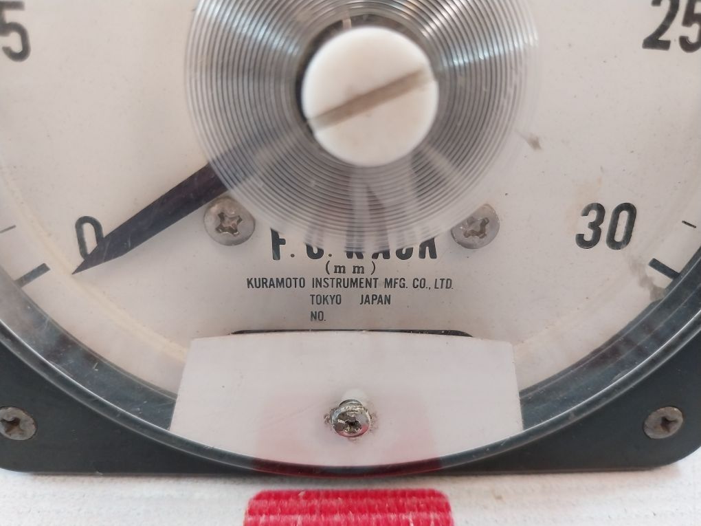 Kuramoto 0-30 F.O. Rack (Mm) Meter