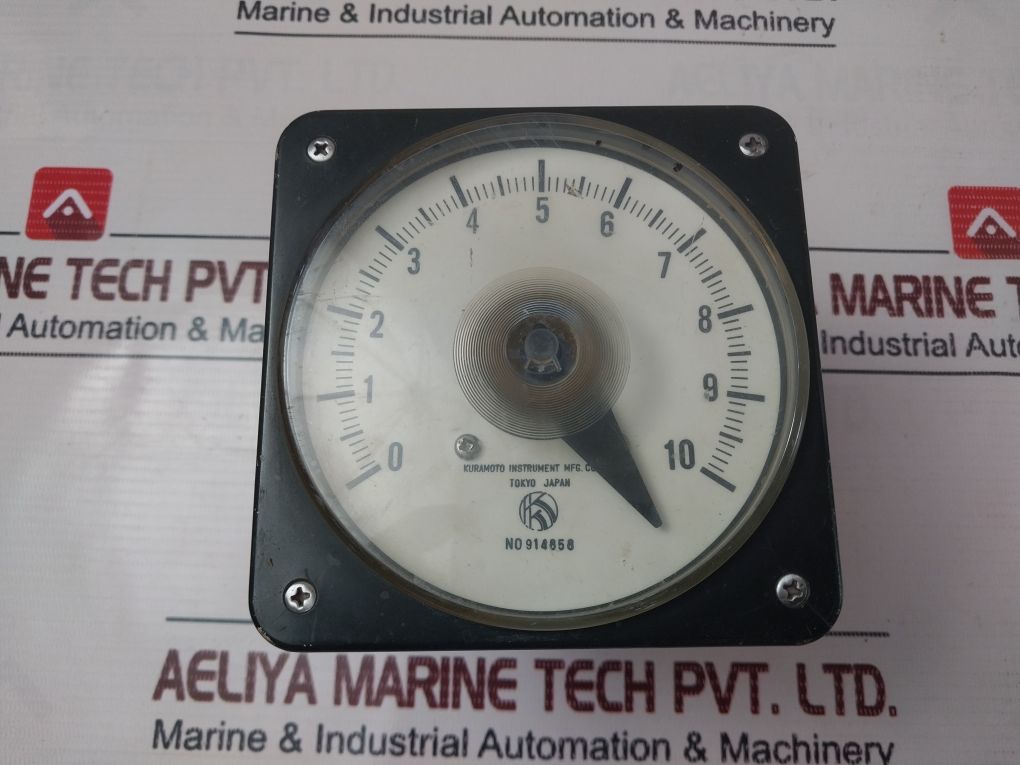 Kuramoto Instrument 0-10 Rpm Meter 200/220V 50/60Hz