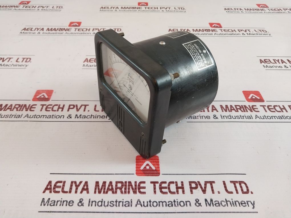 Kuramoto Instrument 899096 X1000 Rpm Meter 0-15