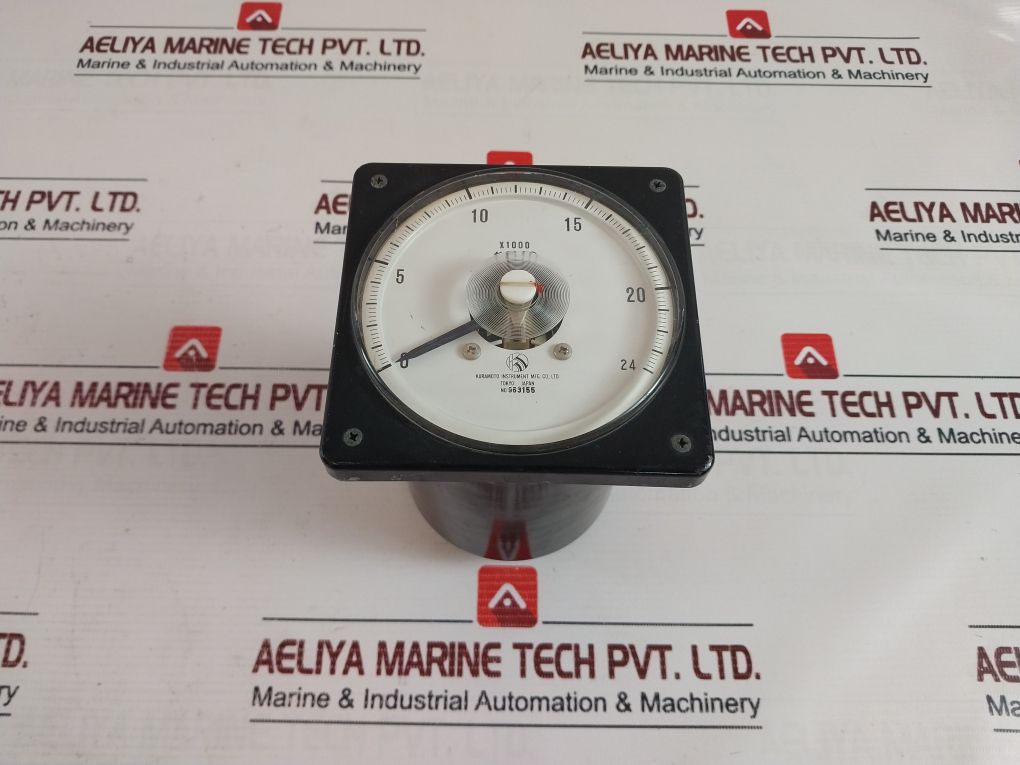 Kuramoto Instrument 963155, X1000 Rpm Meter 0-24