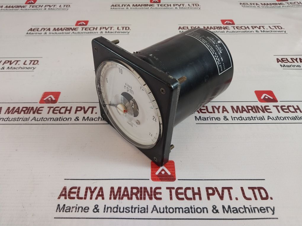 Kuramoto Instrument 963155, X1000 Rpm Meter 0-24