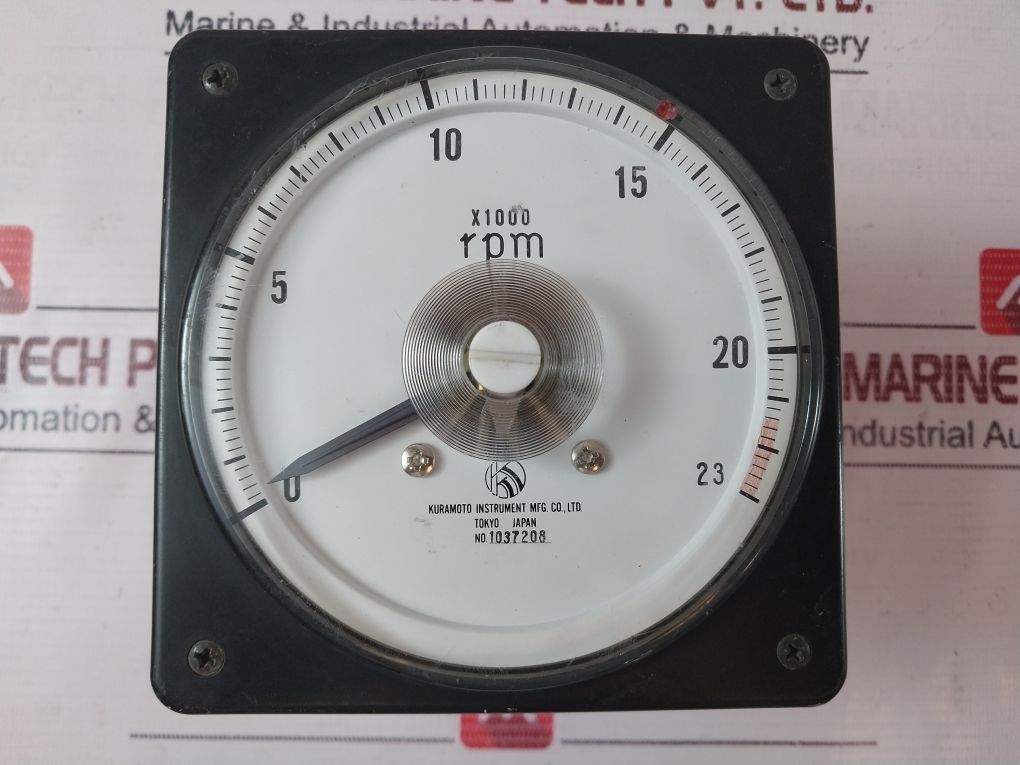 Kuramoto Instrument 1037208 0-23 X 1000Rpm Meter