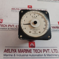 Kuramoto Instrument 387291-2 Rpm Meter X1000
