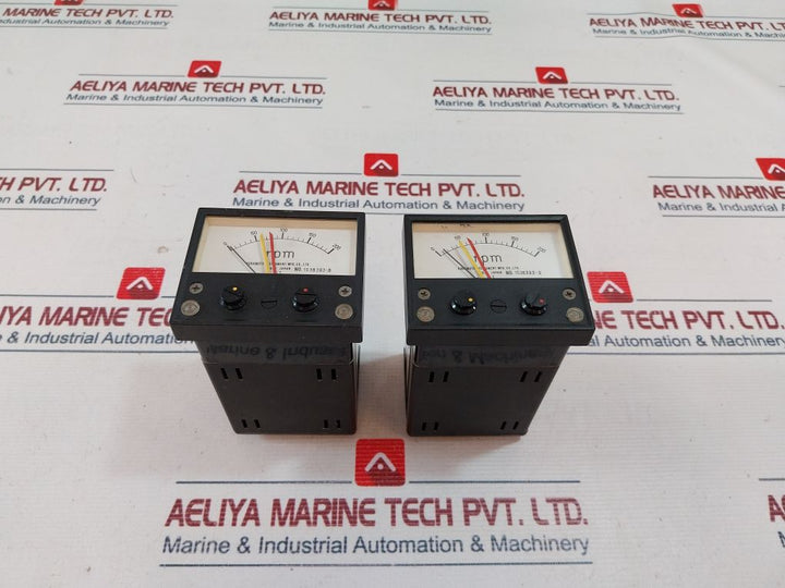 Kuramoto Rlm-80 0-200 Rpm Meter