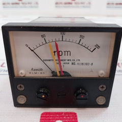Kuramoto Rlm-80 0-200 Rpm Meter