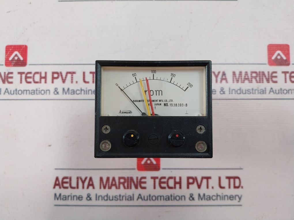 Kuramoto Rlm-80 0-200 Rpm Meter