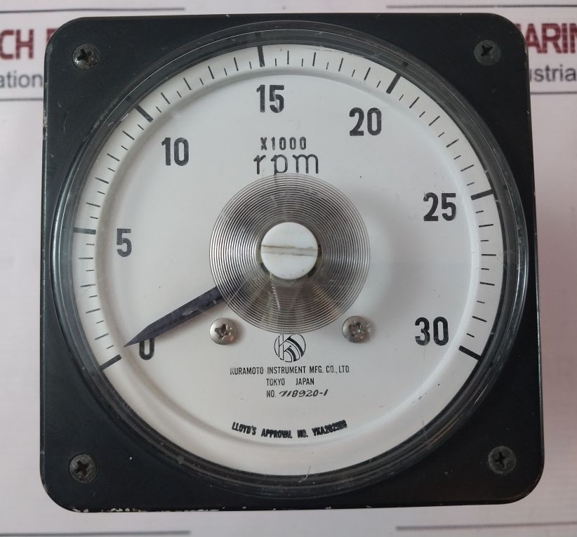 Kuramoto X1000 Rpm Adjusting Resistor