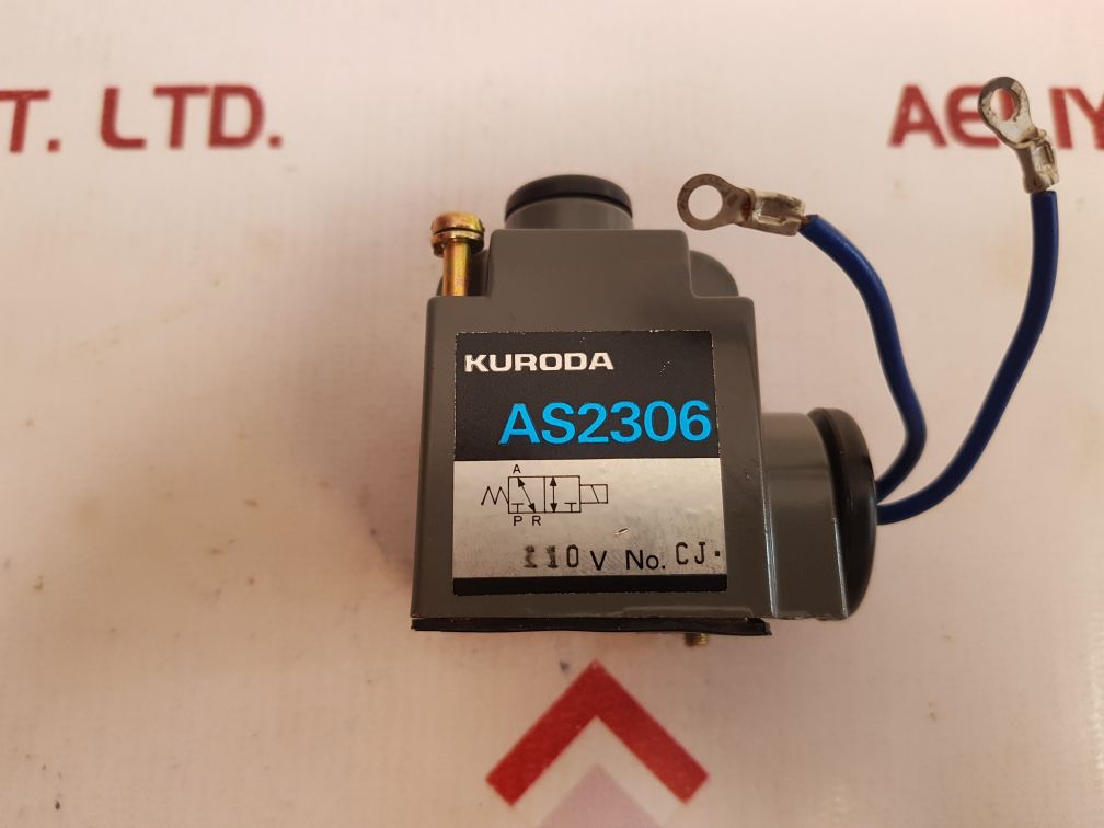 Kuroda As2306 Solenoid Valve 110V