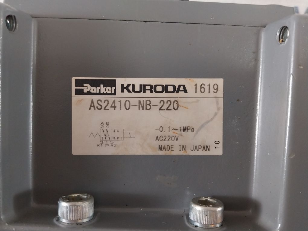 Kuroda As2410-nb-220 Solenoid Valve Ac220V