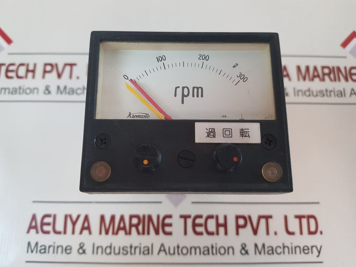 Kuwano 07553 Rpm Meter 0 To 300 Rpm
